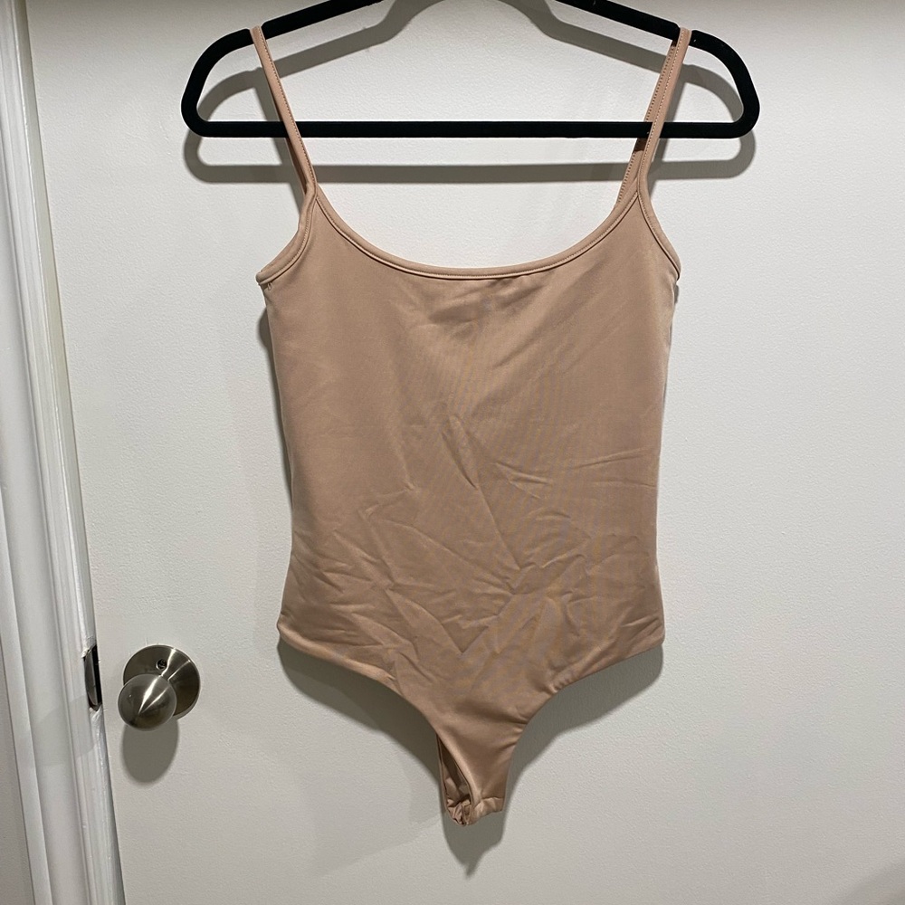 Clyque the label tan Bodysuit